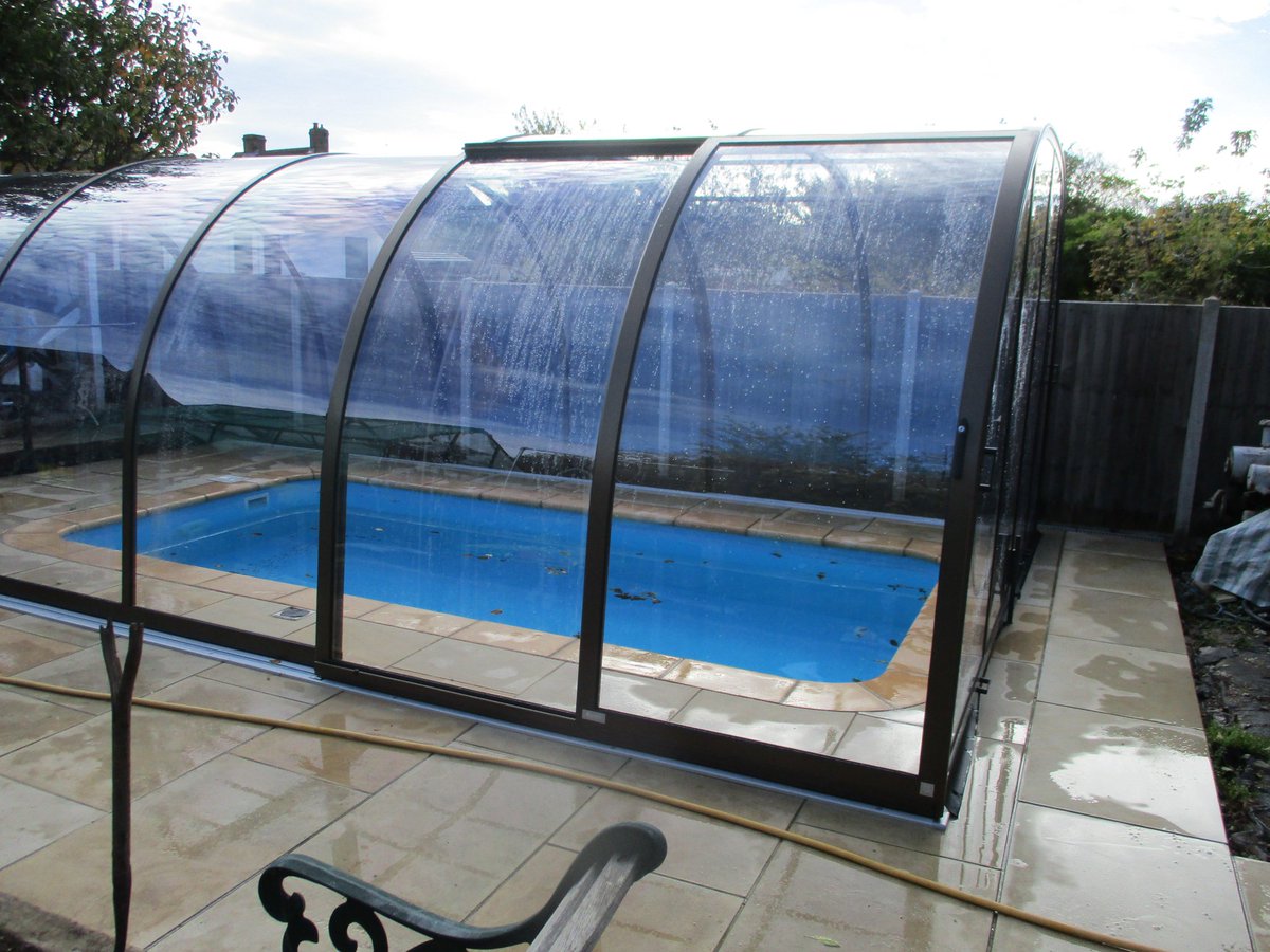 Ti Tensile Structure On Twitter Titensile Offer Many Options In Above Ground Pool Domes Above Ground Round Pool Domes Automatic Retractableroofs Sliding Opening Roofsystems Telescopic Swimmingpool Enclosures Spaenclosures And Patio