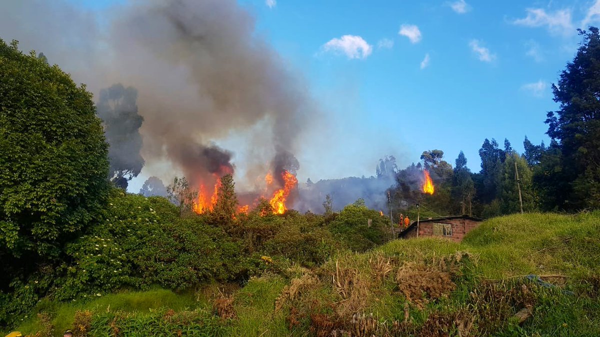 Bomberos Oficiales de Bogotá tweet media