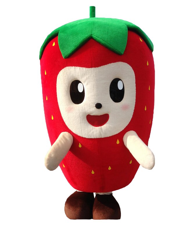 Mondo Mascots on Twitter "Japanese strawberry mascots include Yoshimin from Saitama Prefecture