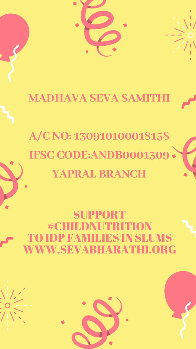 Madhava Seva Samithi A unit of #SevaBharathi works in slums of #IDP families runs following projects
1. Madhava Vidyalayam 
2. Stiching centre for women
3. #ClothBank
4. Library
5. #SkillDeveloment
6. Nutrition project
7. Tution center
#KindlingHope Sevabharathi.org