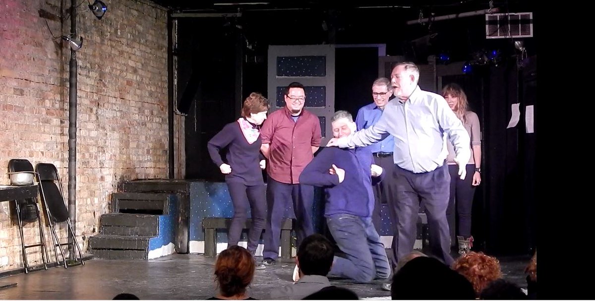 TherapyPlayers's tweet photo. Chickens came home to roost on the Therapy Players last night at the Cornservatory! We'll be back for another big show tonight!
Tickets still available at the door. 4210 North Lincoln Avenue in Chicago.
@CornProductions
#comedyinchicago #ChicagoComedy https://t.co/fITyXXMxR9