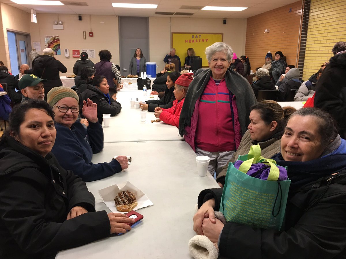SrLilChef's tweet photo. Enjoying some delicious breakfast before our mobile Food Pantry @OLAMission https://t.co/0XBbAQlQww