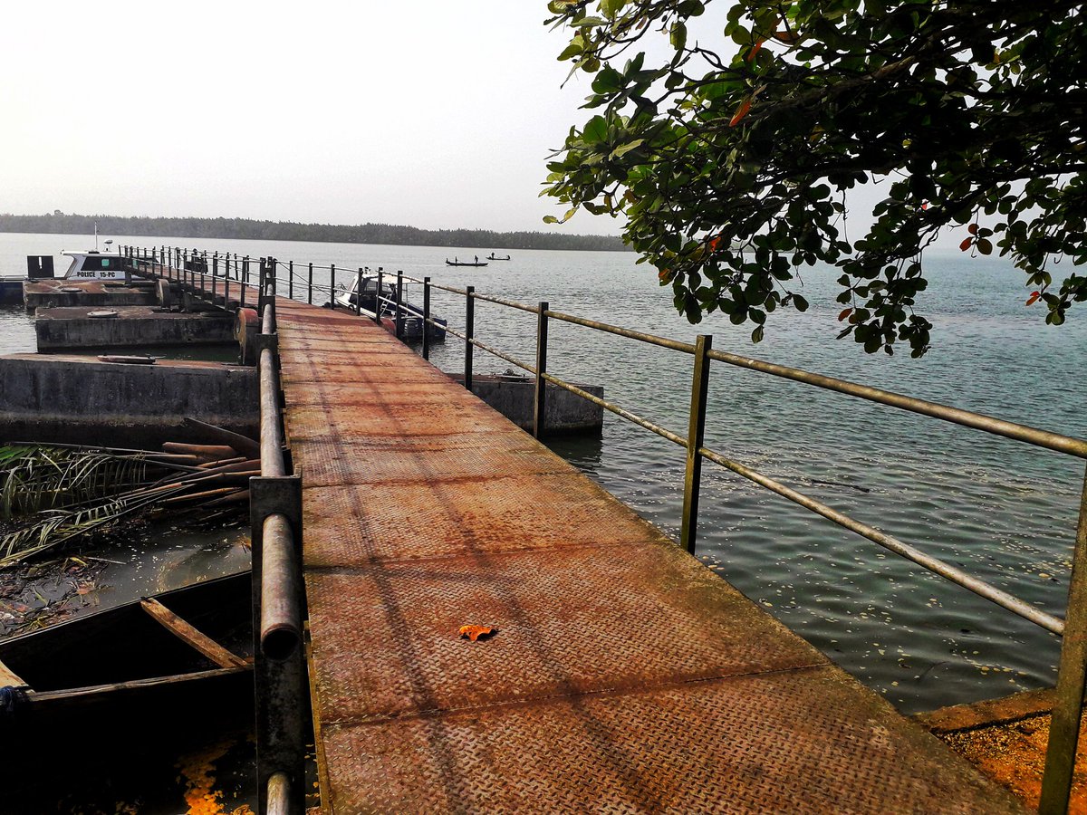 This is the Bridge of No Return at the bank of Imo River. It was built in 1795. Here, our ancestors were sold into slavery. Once a person got on that bridge, there was no return. The Bridge is within close proximity to the Lugard residence, Amalgamation House & District Office.