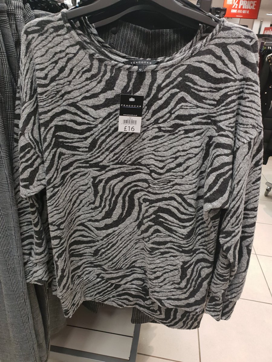 bettyflorence23's tweet photo. #zebrajumpers for ladies can be found in @Tesco and @peacocks upto size 22
#zebraspotting #theofficialzebraspotter #lovethyzebra #EhlersDanlosSyndrome #EhlersDanlosZebra @ehlersdanlosuk #officialzebraspotter #everythinghurts #everythingdislocates #everythingzebra https://t.co/moO2OA7YkU
