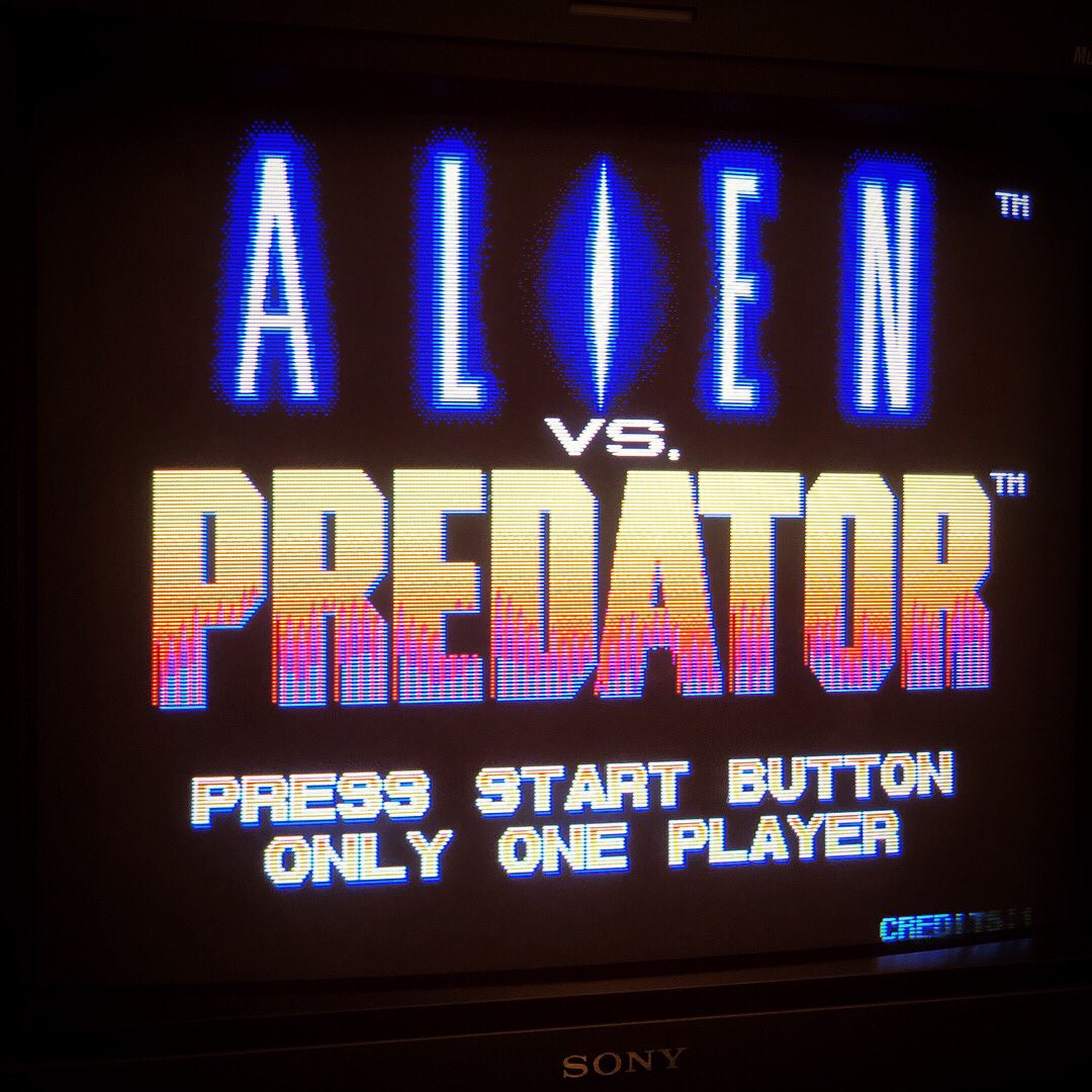 rgbzen's tweet photo. #capcom ‘s #alienvspredator #alienversuspredator #avp #cps2 #arcade #pcb #arcadegame #crtgaming #rgbgaming  #retrogaming #arcadegaming #retrogames #sonypvm #scanlines https://t.co/pEXh9bFZOv