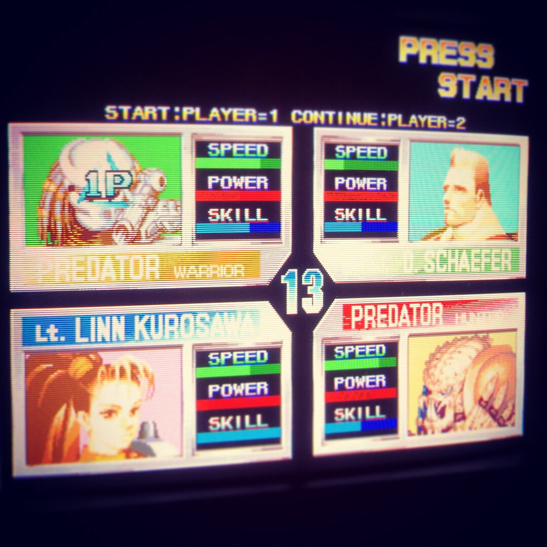 rgbzen's tweet photo. #capcom ‘s #alienvspredator #alienversuspredator #avp #cps2 #arcade #pcb #arcadegame #crtgaming #rgbgaming  #retrogaming #arcadegaming #retrogames #sonypvm #scanlines https://t.co/pEXh9bFZOv