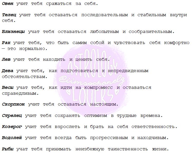 В любви знаки учат тебя...
*проверьте Венеру (натальная карта).