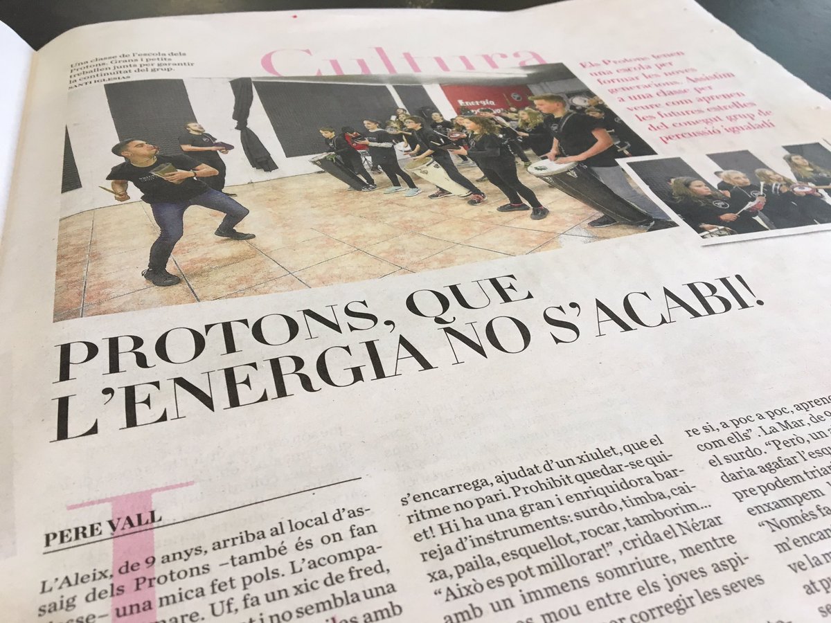 Que grans els <a href="/protonspercu/">Protons</a>!!!! criatures.ara.cat/infancia/grup-… #igualada <a href="/culturaigualada/">CULTURA IGUALADA</a>