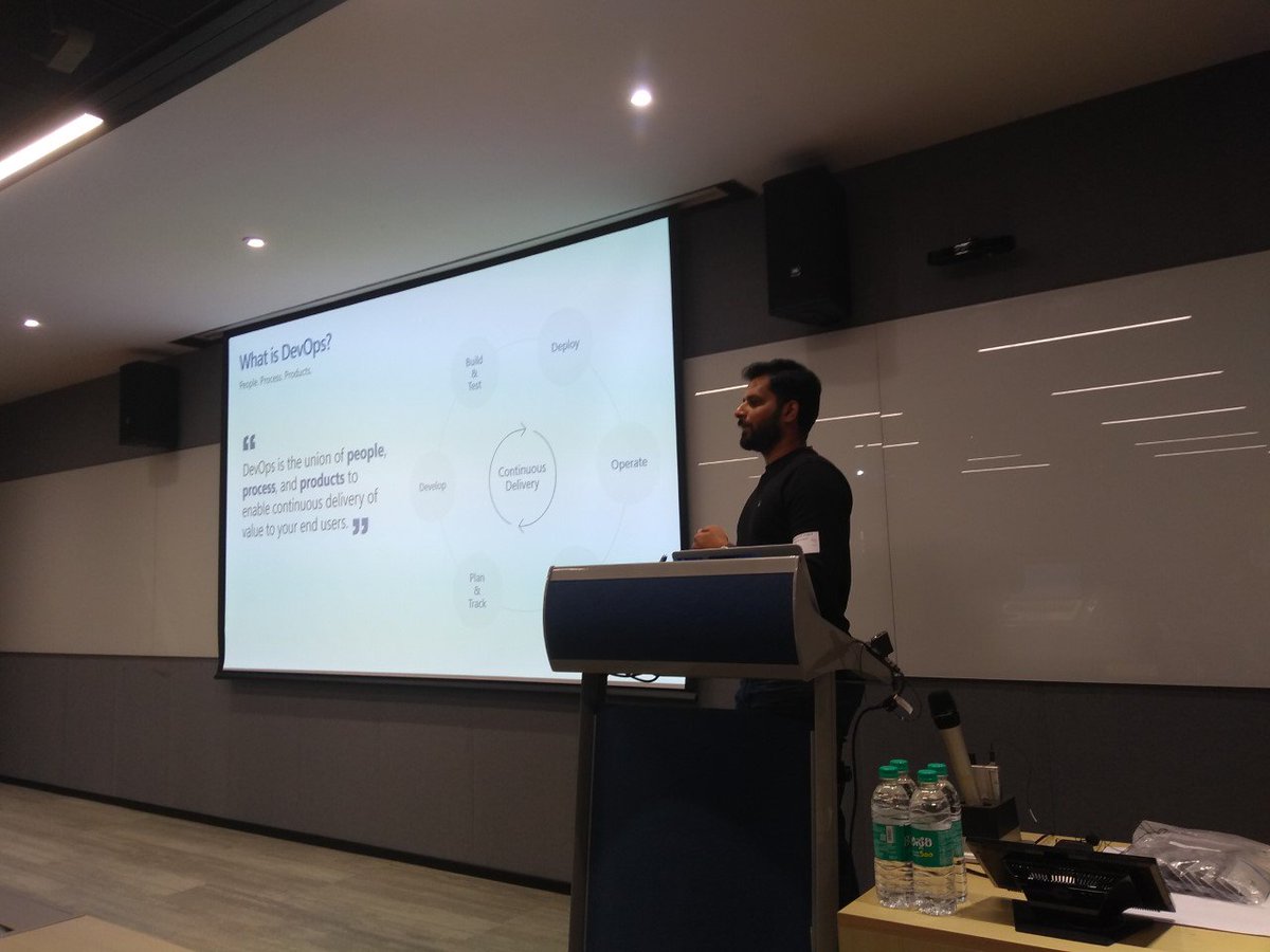 girishtweek's tweet image. Great learning experience today at #bdotnet. Thanks to @svswaminathan and @kamleshrao