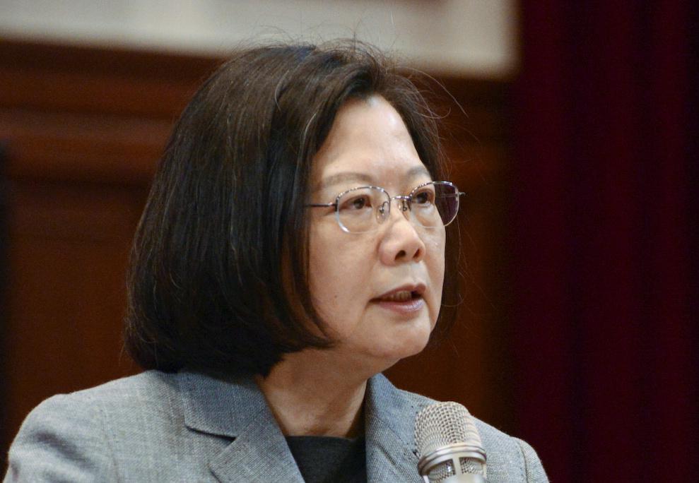 Taiwan president calls for international support to defend democracy https://reut.rs/2Tuv4YK