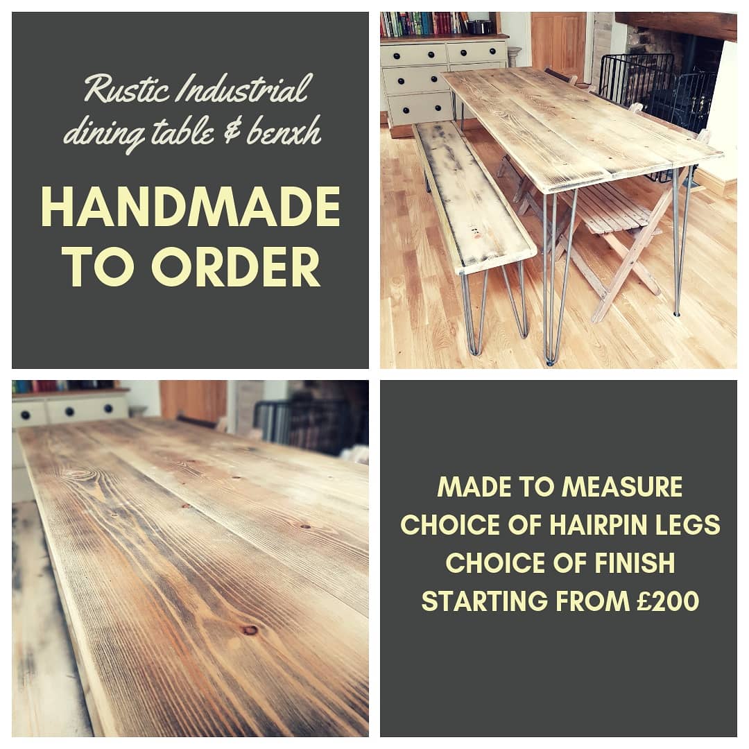 HenleyServices's tweet image. Made to order rustic dining table and/or benches. Drop me a message for details. Ruddington discounts as always!  #madetoorder #rusticdecor #rusticdiningroom #Ruddington