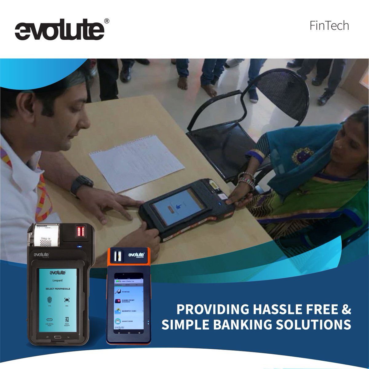 EvoluteGroup's tweet image. We bring banks to undeveloped regions of the world with our microATMs like Leopard &amp;amp; Leopard Mini which provide hassle free and simple solutions  for the retailer. More at: evolute.in/fintech/ 

#evoluteindia #evoluteglobal #fintech #bankingsolutions #transactions #payments