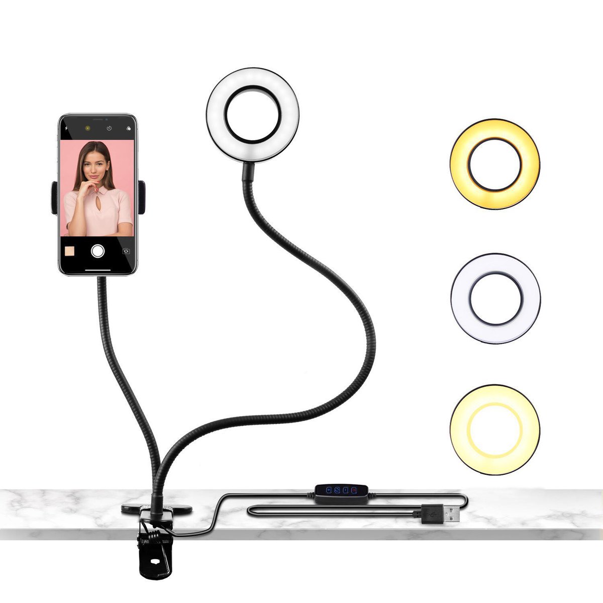 actoressentials's tweet image. New year, new actor gadgets! 😁 This LED selfie light and phone holder is a great (portable) way to improve the lighting on your self-tapes on a budget or when away from home!

Find this one within our low-budget self-tape accessories &amp;amp; on the home page.

actoressentials.co.uk