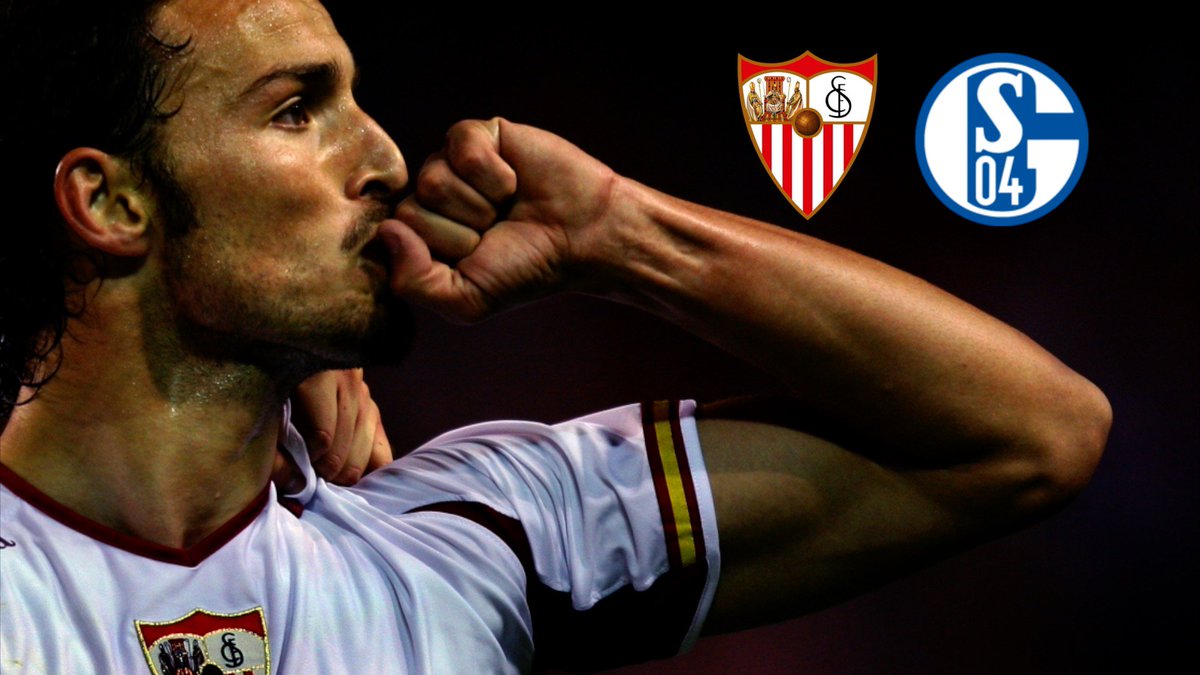 SevillaFC's tweet photo. ⚒ Vuelta del @s04_es a Nervión para jugar el X Trofeo Antonio Puerta. 

Toda la información ➡ https://t.co/Z0zlMfKHgE

📢 #BienvenidoS04 🤝
#vamosmisevilla https://t.co/ZYNiJlMu22