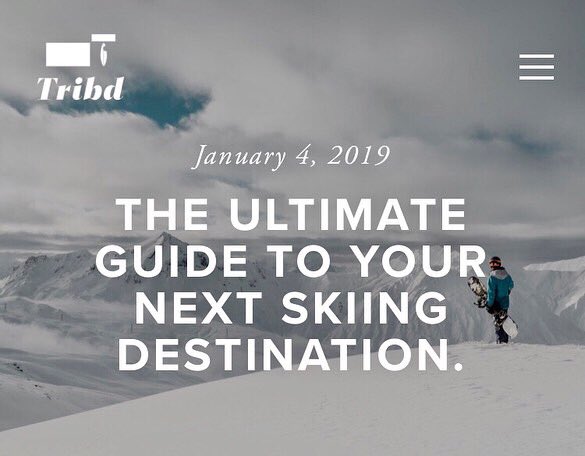 Read our latest #travelblog “The Ultimate Guide to Your Next Skiing Destination” to help you decide, where to go for your next #skitrip . 🎿
Link in our bio and below.
tribdapp.com/travel-blog/

#tribdapp #findyourtribe #ski #skiadventures #snowboard #weekendreads #sundayreads