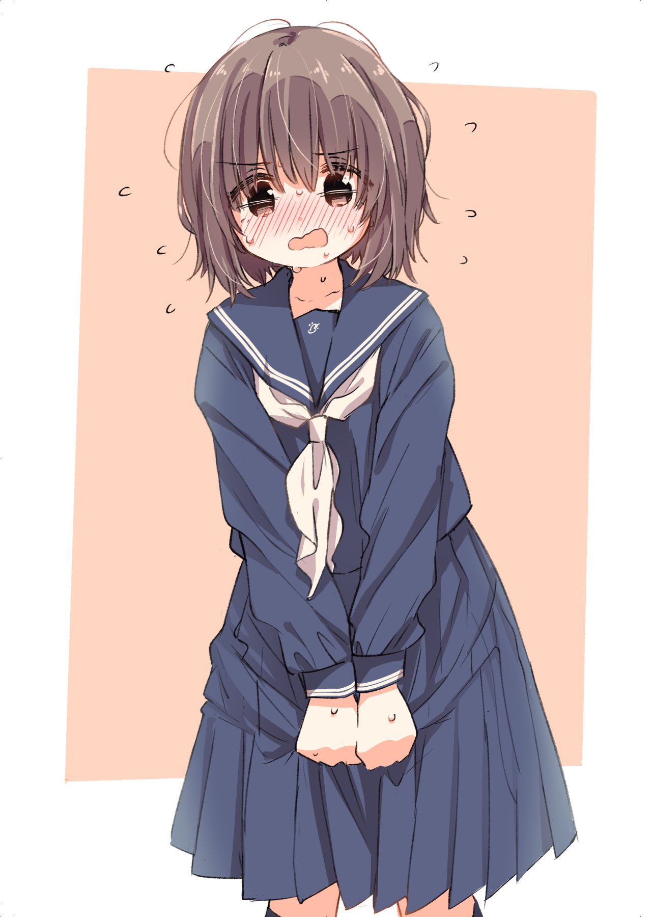 まつだひかり on Twitter: "もじもじしてる女子高生 https://t.co/DvMvrhFK9k" / Twitter