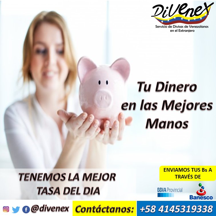divenex's tweet photo. Tu Dinero en las mejores manos.
.
Contactanos por nuestra únicas línea autorizada de atención al cliente:
.
+58 4145319338
.
Siguenos en instagram, facebook y twitter como @divenex
.
.

#divenex #cambiopaypal #cambiopesos #dolar #paypal #pesos #compropaypal #compropesos https://t.co/grBc56TOR9