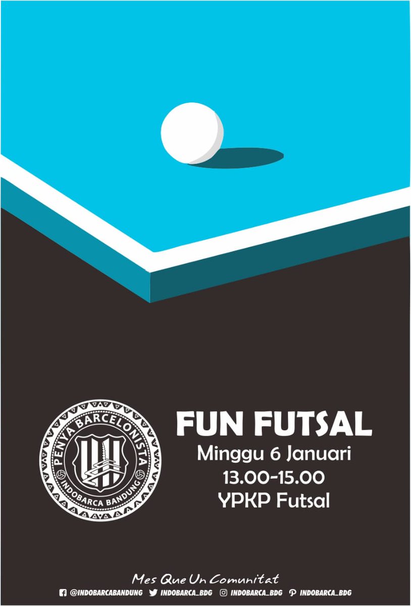 INDOBARCA_BDG's tweet image. Fun Futsal lagi nih. Ramaikann!
#FunFutsal
#FutsalBandung
#ChapterEvent
#Indobarca
#IndobarcaBDG
#Bandung