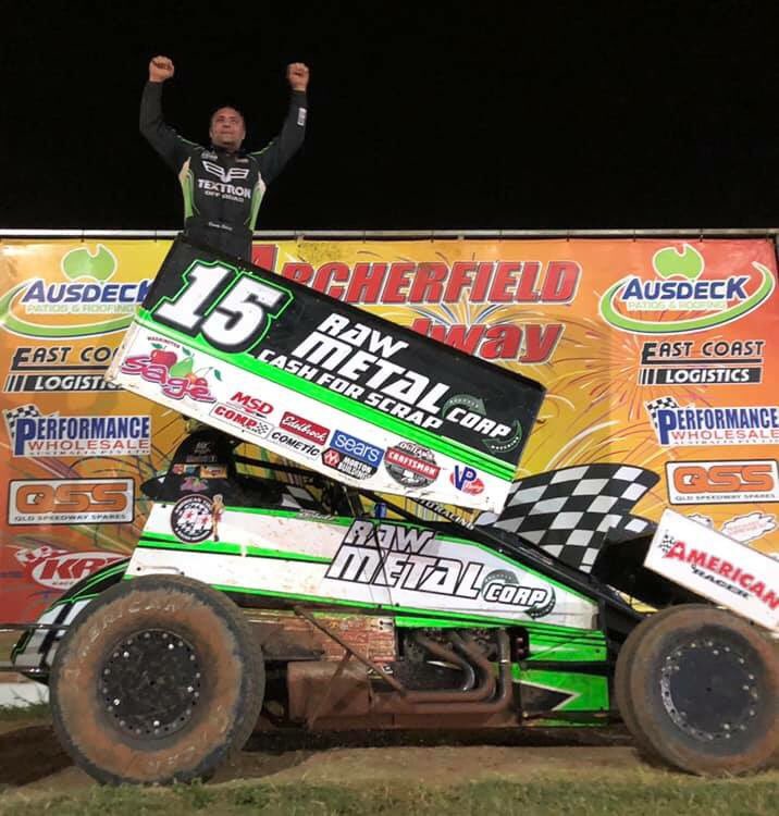.<a href="/DonnySchatz/">Donny Schatz</a> WINS 🏆the $20,000💰<a href="/WSS_Sprintcars/">WSS</a> Australian Open at <a href="/ArcherSpeedway/">Archerfield Speedway</a>! 

FULL RESULTS 🏁

📍Brisbane, Queensland, Australia 

🗓January 5th

✔️Time Trials-9th
✔️Heat 3-5th
✔️Heat 4-7th
✔️Heat 8-5th
✔️Heat 10-1st 
✔️Gold Shootout-2nd

✔️A Main-WINNER!

#SpeedMedia