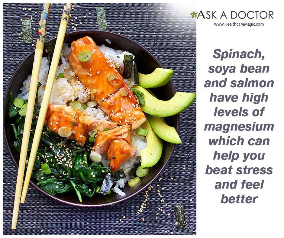 Largest Health Q&A site.
Ask a Doctor Online at
askadoctor24x7.com/app

#spinach #soyabean #magnesium #beatstress #AskADoctor #DailyHealthTips #HealthcareMagic