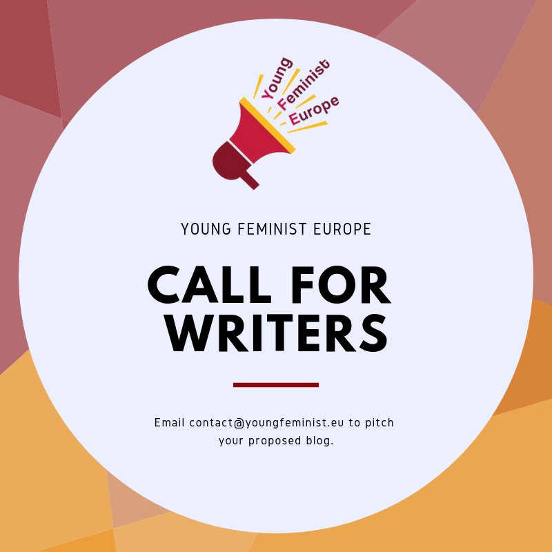 📢Calling all feminist writers! 

Young Feminist Europe are seeking enthusiastic volunteer bloggers with a passion for women's rights and gender equality ✍️♀️

Submissions on the #InstanbulConvention or upcoming #EUelections are very welcomed!