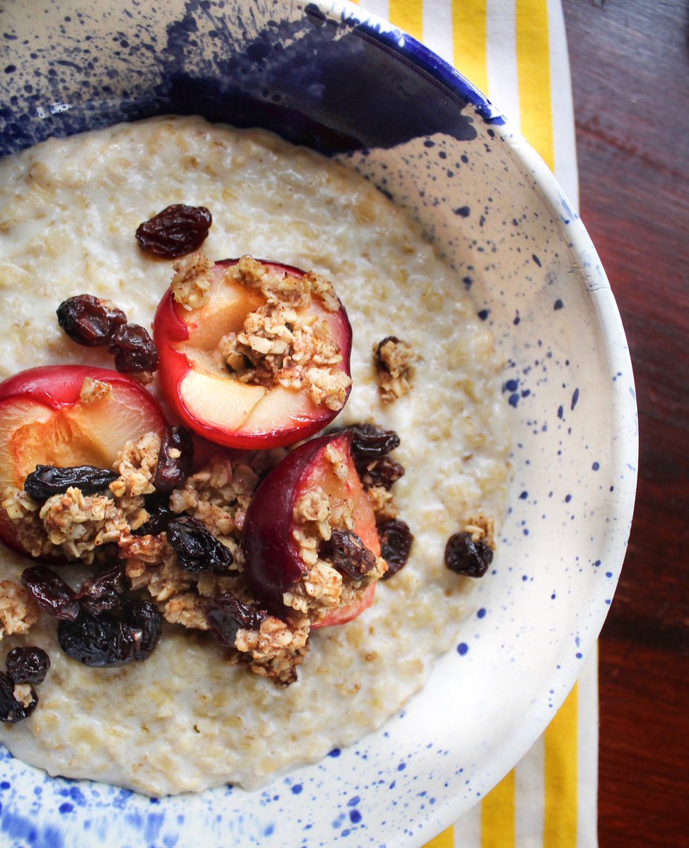 Wooptonight's tweet photo. One can have so many #turkishbreakfasts bring on the porridge with baked plum, raisin & granola porridge topper recipe from @bbcgoodfood
#backtobasics https://t.co/V34nLHYOXY