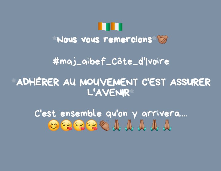 #Pourquoi_l_Education_Complete_à_la_Sexualité_est_importante?
#YAMAFRICA #Youthconnect_CI #Idecide #MAJAbidjan_Aibef #ippf 
<a href="/yamafrica/">YAM/MAJ</a> <a href="/AibefMaj/">MAJ/AIBEF Côte d'Ivoire</a> <a href="/Faida_juliette/">Nsensele Faida Julie</a> <a href="/IPPFAR/">IPPFAR</a> <a href="/edithsalimata21/">Sanou salimata edith</a> <a href="/filstia/">tia yaké stéphane</a> 
<a href="/BarbaraAssita/">Barbara assita</a> <a href="/Assiclaude1/">Assi claude</a> <a href="/FulgenceGoue/">Fulgence GOUE</a> <a href="/HopeQueen14/">Hope Queen</a> <a href="/JeanneSanogo/">Sanogo Alima Jeanne</a>  <a href="/FiacreKadjo/">Fiacre Wilfried Kadjo</a>