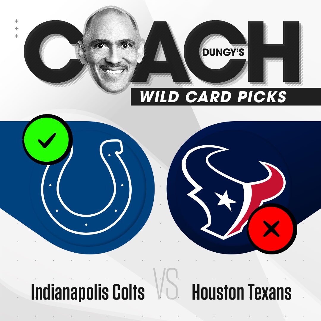 TonyDungy's tweet photo. We should have four great games this weekend. I’m picking an upset in the first one. I think Andrew Luck will be fantastic today and the Colts defensive speed will contain Deshaun Watson. I’m taking the Colts on the road over the Texans. https://t.co/DkWXDt9xtN