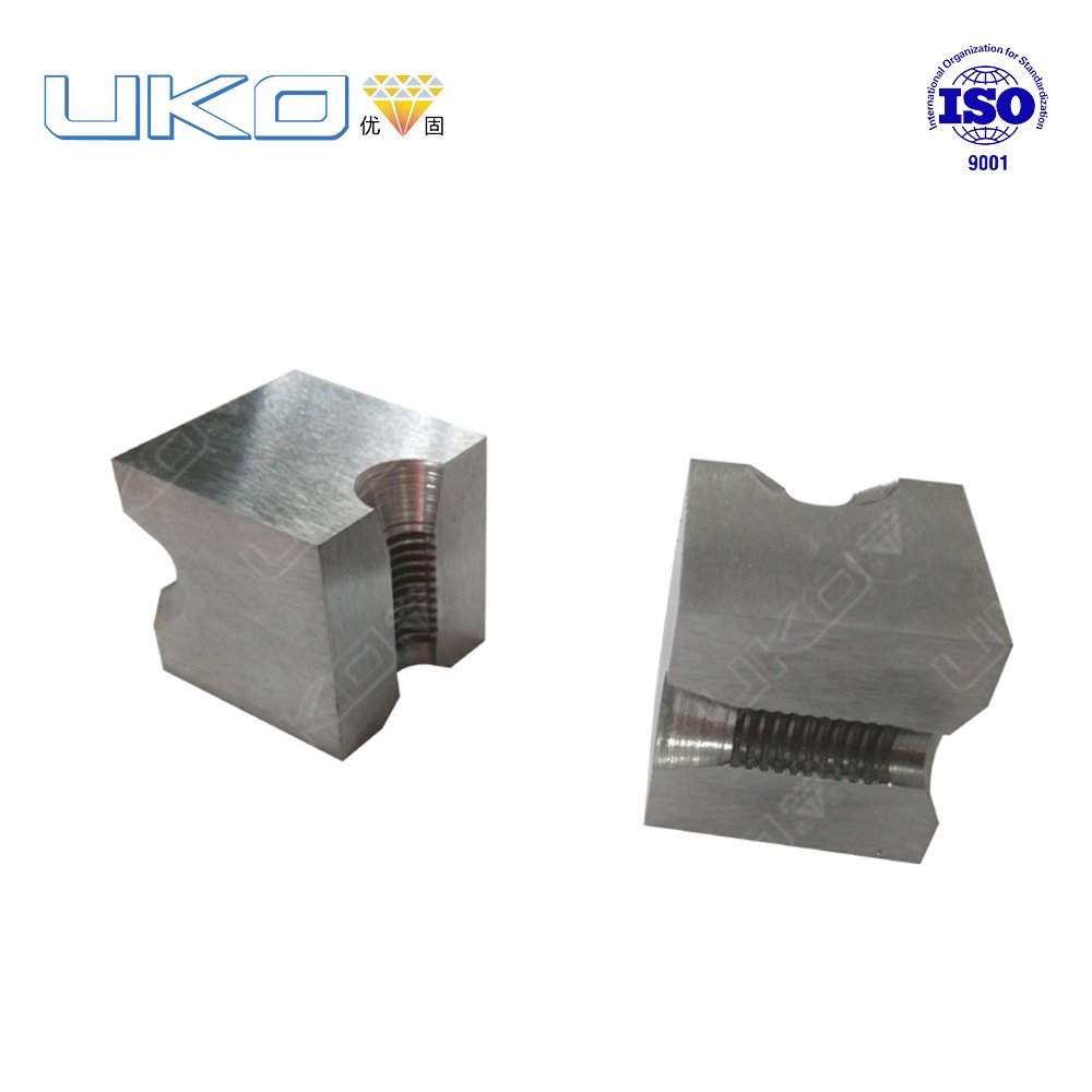 UKO tungsten carbide gripper nail die and nail cutter die for wire nail produce.