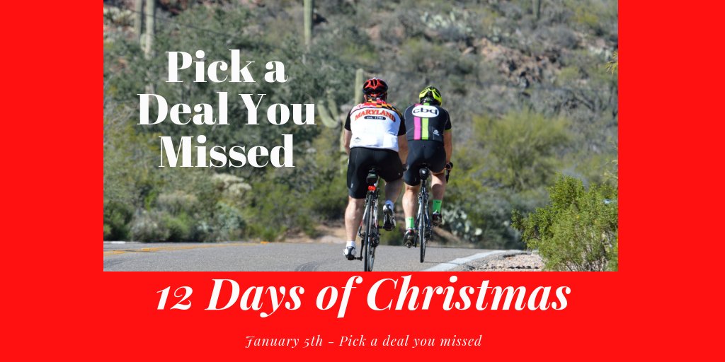 CroftonBikeDoc's tweet photo. On the twelfth day of Christmas I can pick a deal I missed! #bikedoctor #12DaysOfChristmas #cycling #deals https://t.co/UvX3o72KY3