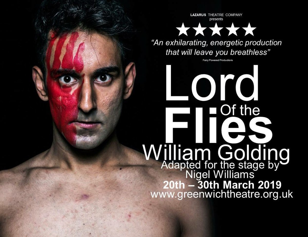 PhoebeStapleton's tweet photo. Really excited to announce I’m going to be in ‘Lord of the Flies’ at the Greenwich Theatre with @LazarusTheatre - to the few people that have said ‘But that’s a boys play!?’ ‘That wouldn’t happen to girls!’ Well guess what... Girls can be hunters too! X https://t.co/Ha73QXXNC2 https://t.co/djvMqmp9w7