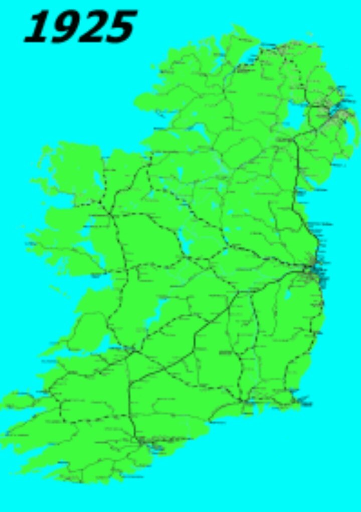 Irish Rail Train Map Rob Cross On Twitter: "What A Impressive 1906 Map Showing Irish Rails  Extensive Network Which Most Is Now Consigned To Irish Rail History But The  Share Amount Of Train Stations Along Each