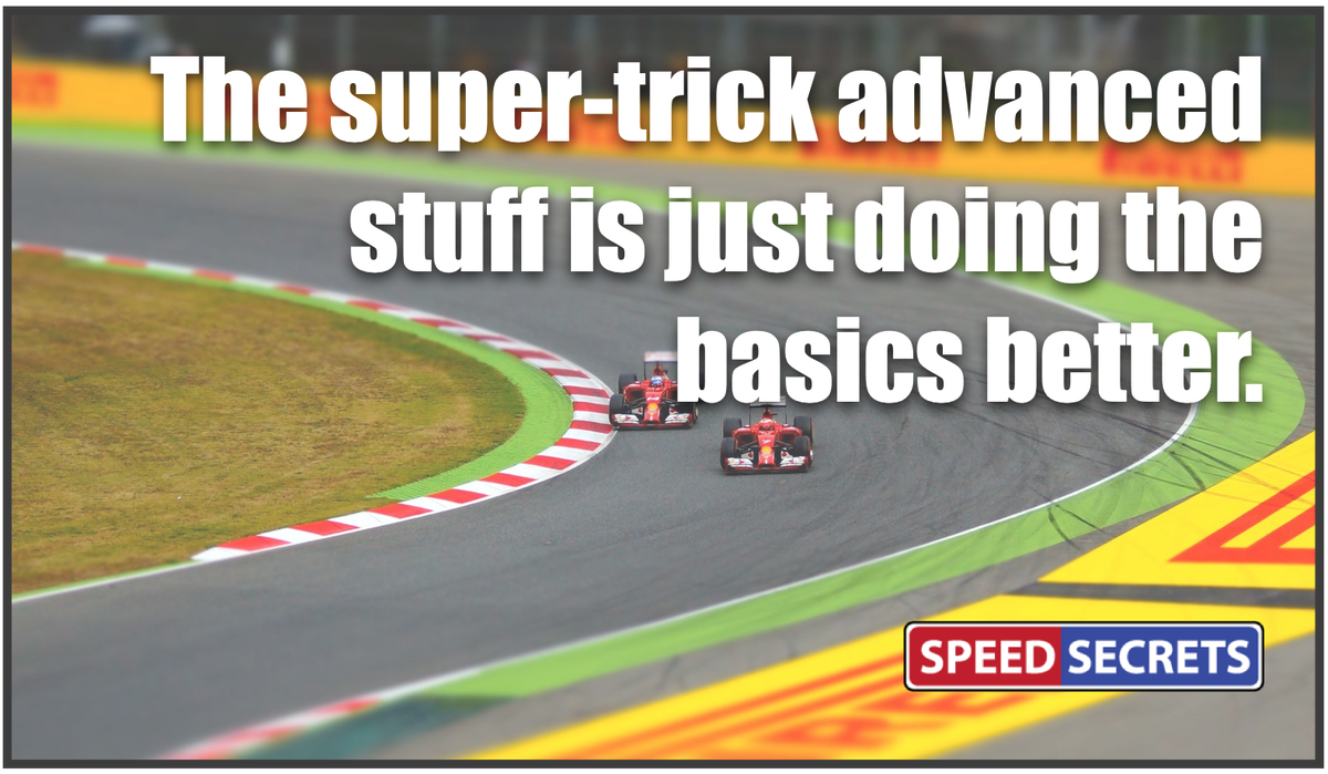 SpeedSecrets's tweet photo. Speed Secret Saturday: "The super-trick advanced stuff is just doing the basics better."
#SpeedSecretSaturday #speedsecrets #speedsecret #drivingtip #performancedrivingtip #racedrivingtip #performancedriving #highperformancedriving #drivercoach #drivercoaching #hpde #drivefaster https://t.co/cNqb4n8ldS