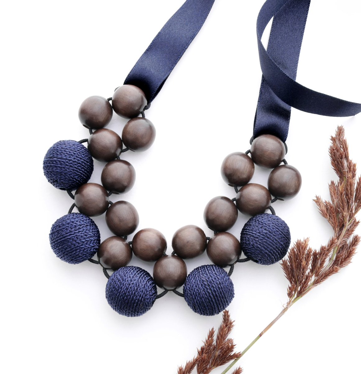 How lovely is that!  The review for my 1st order of 2019.  "I am absolutely delighted with the necklace. I am already thinking of another one from your collection. The problem is I cannot decide which one: they all look so beautiful. Thank you very much!"