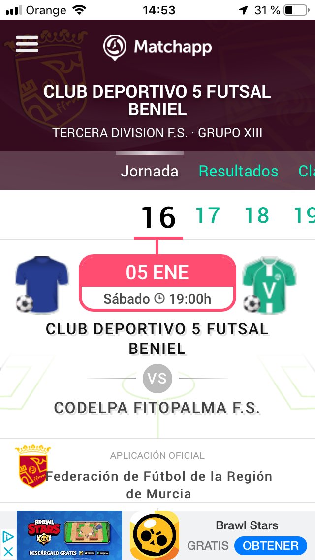 CD5FutsalBeniel's tweet photo. Esta tarde a las 19:00 horas, primer partido del 2019 y empezamos la segunda vuelta, por un 2019 de éxito #2019Colosal #sisu #contigoescribimoslahistoria @AytoBeniel @conservasvegabj @MeteOrihuela @FutSalRegMurcia https://t.co/op2eoKpQeE