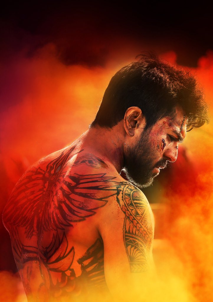 SivaCherry on Twitter Front side tattoos mathramey meru chusaru Back  side tattoos kuda arachakam pic on the way  Theatres lo punakaley   MegaPowerStarRamCharan VinayaVidheyaRama VVROnJan11  Twitter