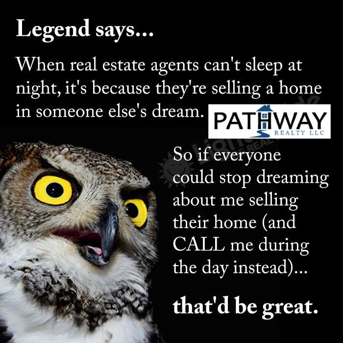 RealtyPathway's tweet image. We got a lot of time to talk tomorrow, 'kay??