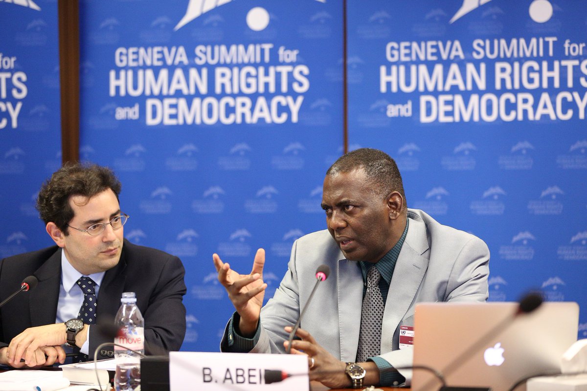 Hillel Neuer on Twitter: "Good news: Biram Dah Abeid, leader in fight against Mauritanian slavery, has been freed from prison after 5 months. Son of a slave, he is from the country's