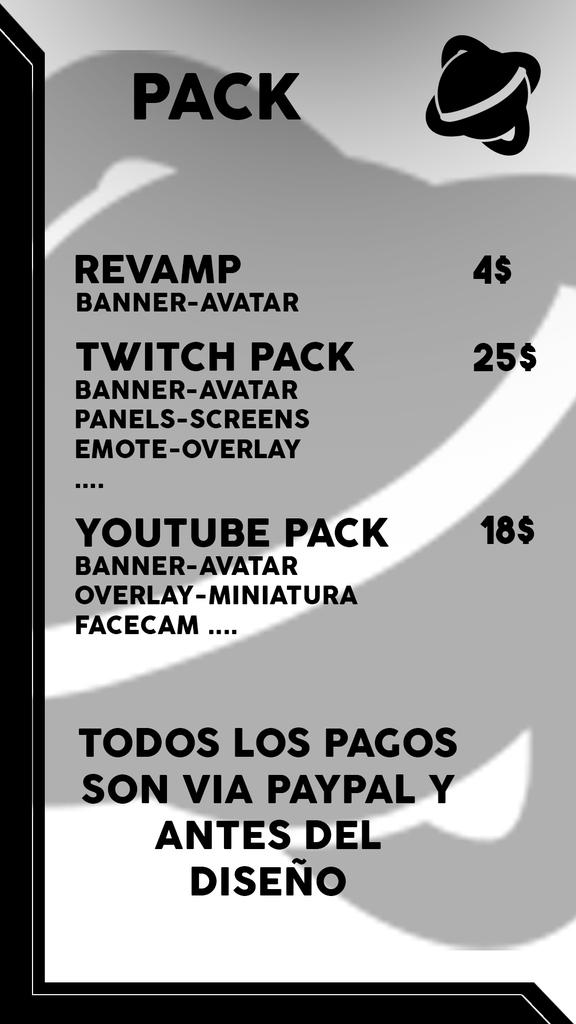 AtomicGPC's tweet image. Buenas soy un diseñador que quiere comenzar en este mundo , aqui les dejo mis precios

Good I am a designer who wants to start in this world, here I leave my prices 

#GoAtomic