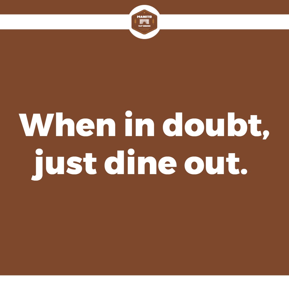 Not sure what to cook? Too tired to cook it? That's what we're here for.