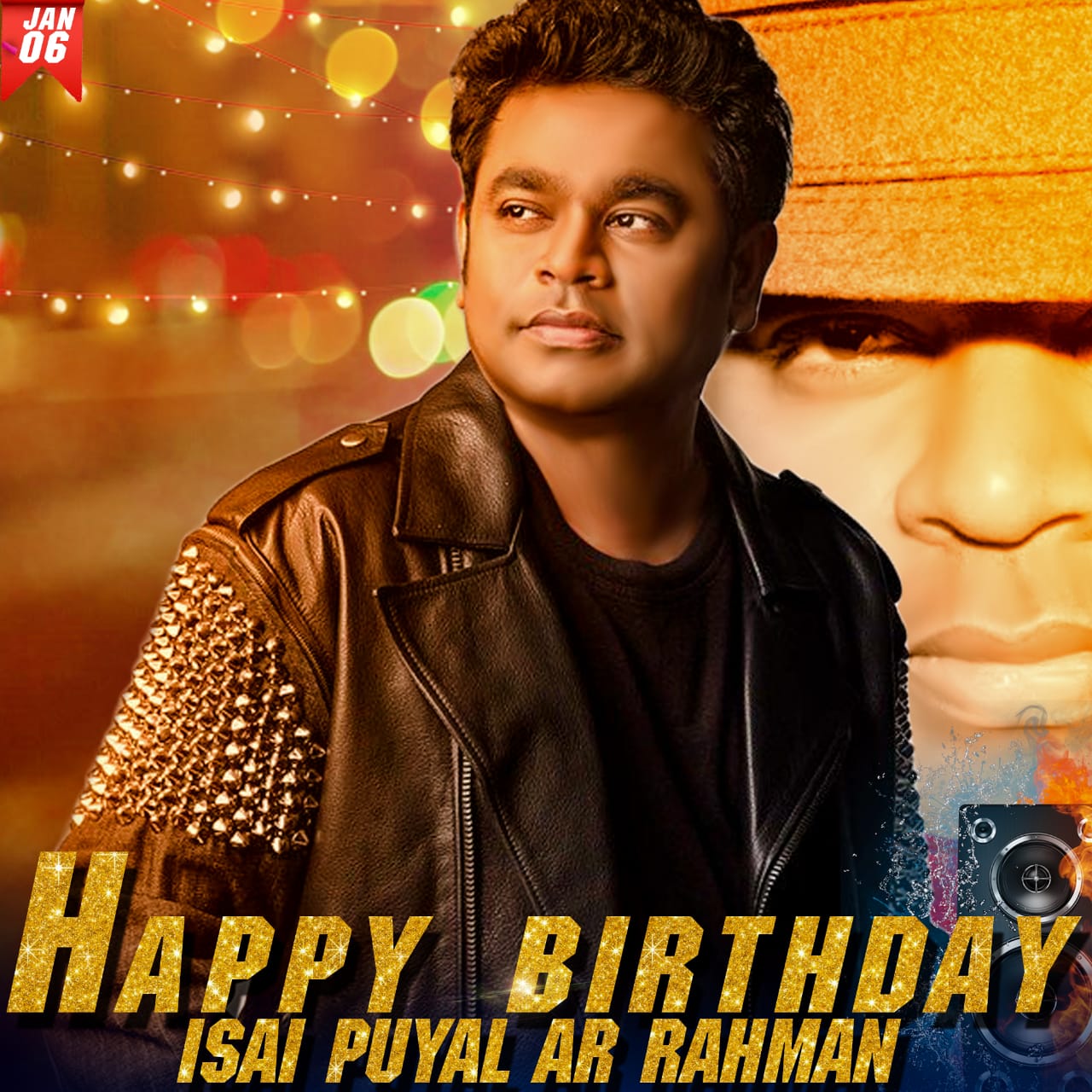 Happy Birthday to A.R.Rahman sir...   The Greatest music Director...    