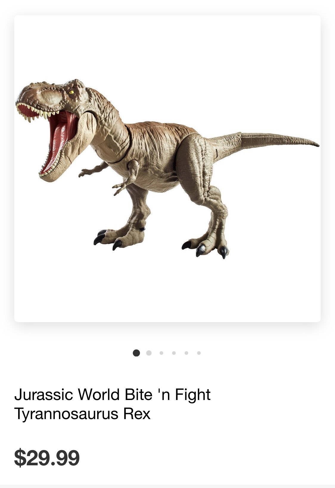 Jruassic World: Bite 'N Fight T-rex