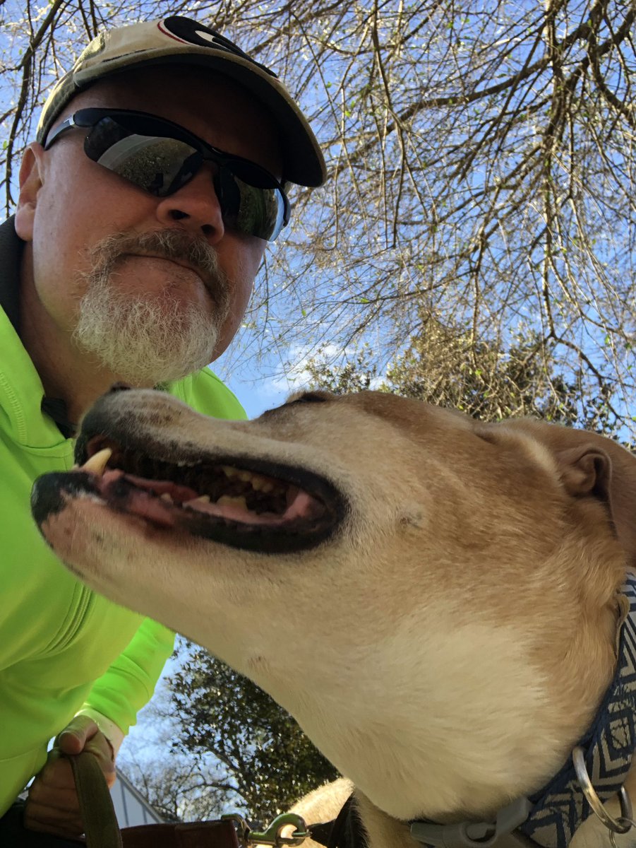 cmullis1209's tweet image. Trying to get a good #RemusSelfie on our Morning Dog Walk through #OrmewoodPark 🐶 ☀️ #remusthepittymix