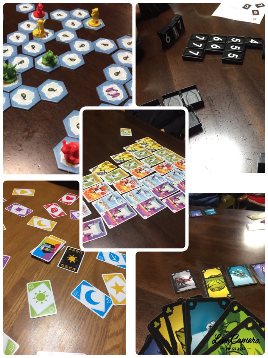 2018年の締めはペンギンパーティ🐧
2019年最初のゲームはそれは俺の魚だ🐧
実家では子供達より母と姉がゲームしてくれた♪
ストループカードを間違いまくってずっと笑いながら母と遊べて楽しかったな〜(´∀`)マンゾク
#笑う門には福来る