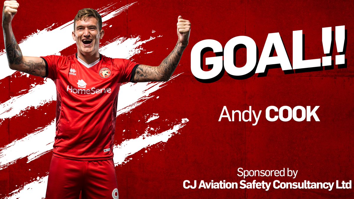 WFCOfficial's tweet photo. 19' - ANDY COOK DOES IT AGAIN!!!!!!!!!

WHAT A MAN HE IS!!!!

0-1!!!! https://t.co/bRJ4GE2aFw