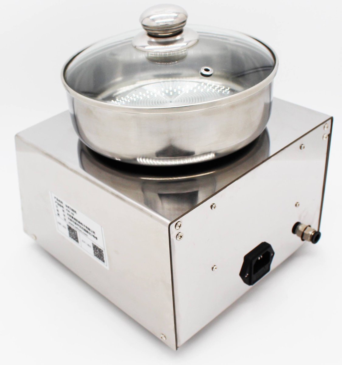 KW-4B Spin Coater Incl. Oil-less vacuum pump &amp; 2 year warranty.

Specifications
Two speed sections: high-speed range: 1000-9990rpm，low-speed range: 50-9990rpm;
Motor speed stability: ±0.5%, timing accuracy: ±20ppm;
Substrate sizes: 5mm to 100mm round,72mm×72mm square.