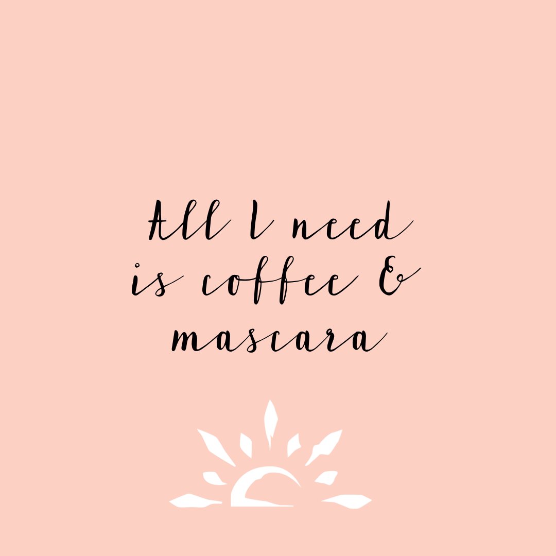 SunstateAcademy's tweet photo. The bare necessities! Our students know ☕ 😉 

#SunstateAcademy #funstate #ssclearwater #ssfortmyers #coffee #mascara https://t.co/KmZRvyVa93