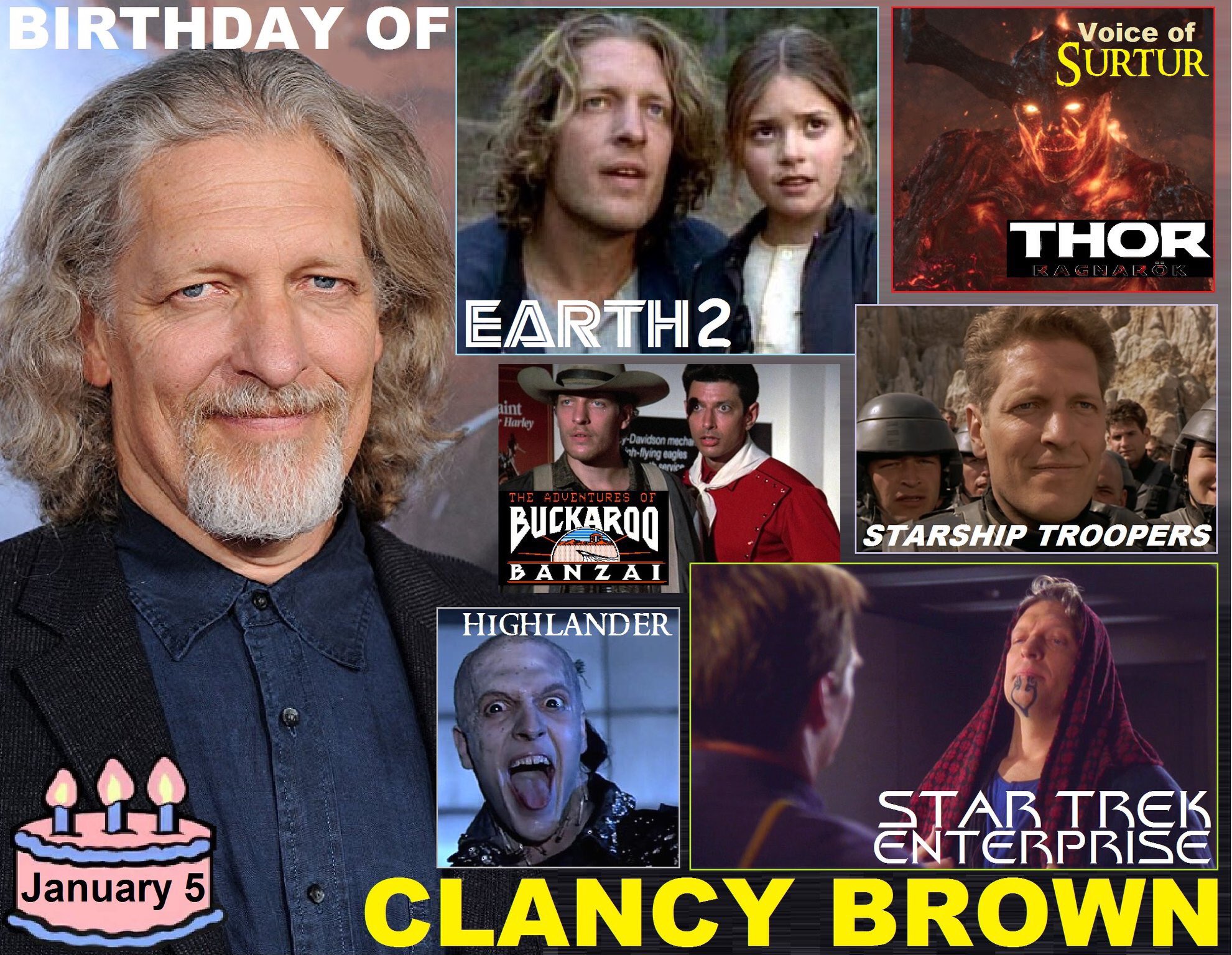 Happy Birthday Clancy Brown 