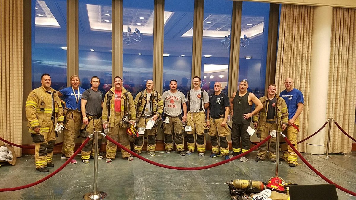 wellcomwellness's tweet photo. Did you know that our local first responders kick off Trek Up the Tower each year with an inaugural run? And in full gear, no less!
We're so thankful for all the ways our first responders sacrifice for our community. Join us in giving them a shout-out! #Wedontcoast #WeTrek https://t.co/grb2fluhJo