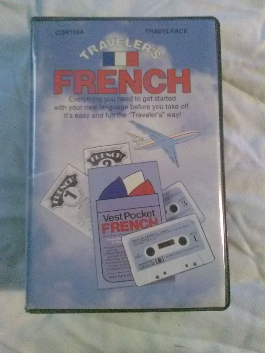Travelers French cassette set